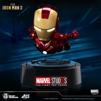 Full order Marvel genuine Iron Man limited Q version maglev decoration creative toy birthday gift