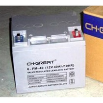 Great battery 6-FM-40 12V40AH 10HR CHGREAT DC panel battery