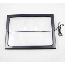 A4 Lazy ultra-thin desk magnifying glass to give elders tools reading gifts inspection workbench to see the laboratory