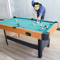 Nine-ball table standard fancy billiard table adult standard black eight pool table home billiards two-in-one children