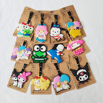 PC Dog Melody Devil KT Luggage Tag Luggage Tag Luggage Tag Backpack Luggage Tag Boarding Check-in Pass