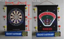 15 inch magnetic beauty dart target double-sided flocking dart board children adult safety parent-child dart target set