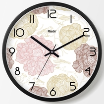 Medin 12 inch wall clock living room bedroom silent clock fashion creative modern clock quartz clock Wall watch B208