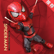 Valentine's Day authentic Marvel spider man Q version joint movable handle model toy doll decoration birthday gift