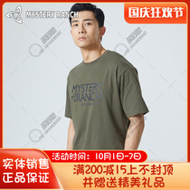 MYSTERY RANCH mysterious RANCH American heavyweight CORDURA blended cotton pattern t-shirt MTM20001