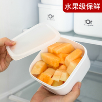 Home Japanese fruit box microwave oven heated fresh-keeping lunch box divider type children out portable lunch box