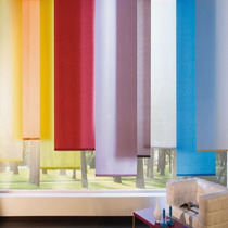 Rolling curtain hanging screen hanging curtain frameless screen sliding door living room partition transparent simple color laminated curtain