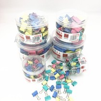 Color long tail clip 19 25 32 51mm dovetail ticket holder large small student factory direct sales