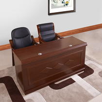 Conference Room Chairman Leader Speech Desk Long Strip Wooden Paint Table Project Purchase Chengdu Furniture Factory Spot