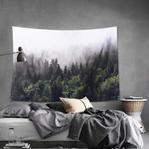  Liz Choice Nordic forest tapestry ins wind hanging cloth Background cloth Canvas wall cloth Scandinavian