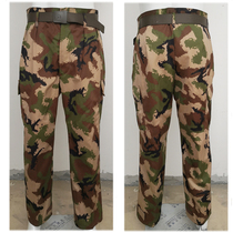 Big flower winter camouflage cloth pants thickened strong wear-resistant multi-pocket straight tube factory price migrant pants