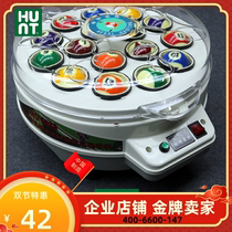 Fully automatic billiards washing machine Chinese black eight Billiards Snooker two-in-one ball washing machine wool ring pad excellent