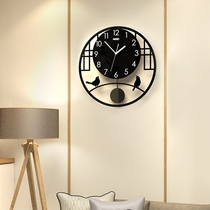 Chinese household fashion watch wall clock Living room personality creative art Modern simple atmosphere Chinese style