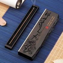 Zen incense line incense box incense burner ornaments ebony wood sleeping incense insert home indoor creative incense set