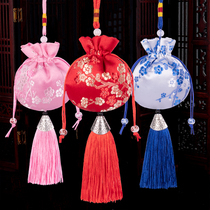Dragon Boat Festival sachet ancient style carry men and women sachet lavender Wormwood Chinese herbal medicine empty bag home purse bag