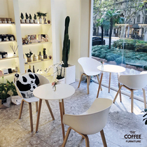 Red Tea shop xiao zhuo yi combination milk tea shop dedicated tables and chairs commercial table and chair Restaurant rectangular tables and chairs
