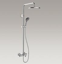 Kohler Qi Yue three-outlet shower column-hard pipe connection(comfort version)