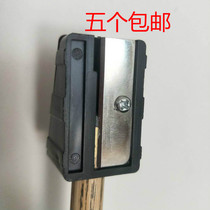 Billiard sharpener pencil sharpener club repair and replacement tool pencil sharpener small club leather head knife roll blade
