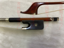 Playing professional carbon fiber French bass bag wood bark double bow Mongolian White horsetail double bass