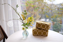 Small Island Handmade ( Lingzhuang ) Minaperhonen handmade tissue box