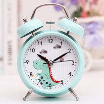 Small alarm clock students use super loud volume childrens special bedside silent luminous creative personality lazy alarm
