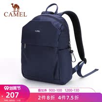 Camel 2021 New College student bag men and women business large capacity backpack travel computer backpack summer