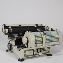 19 1950s Japan antique printing Toshiba in Japanese mechanical drum typewriter functioning good
