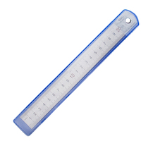 Del office Del 8462 steel ruler 20cm ruler 20cm steel ruler stainless steel scale
