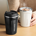 Coffee stainless steel insulated water cup European-style small luxury high-end accompanying hand-made exquisite portable ins wind