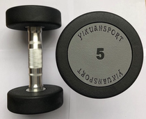 Commercial gym dumbbell round head integral fixed package dumbbell home private education studio weightlifting fitness equipment