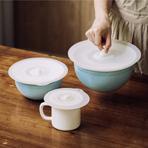 Tree Silicone Fresh Cover Round Food Grade Dust-proof Pot Cover Kitchen Anti-flavor Cover Large Sealed Insulation Cover