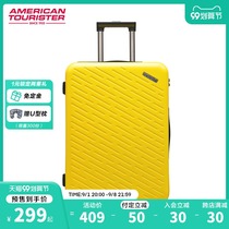 American travel suitcase universal wheel dry and wet separation trolley case 21 24 28 inch suitcase tide TF4