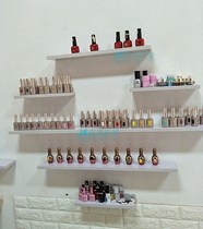 Wall cabinet nail polish rack nail shop display stand partition wall hanging cabinet cosmetics shelf nail polish perfume rack