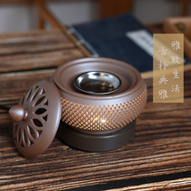 Guyun electric incense burner ceramic incense burner essential oil incense powder incense cream incense pill timing nightlight temperature