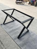 Chengdu Sylphy hardware New Office table feet table legs furniture accessories hardware steel feet big plate steel frame computer table legs