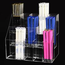 Light luxury acrylic 15-grid cosmetic display stand pen holder lipstick rack jewelry rack Makeup Eyebrow Pencil storage rack