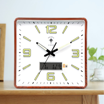 Polaris perpetual calendar wall clock modern simple creative modern living room silent quartz wall clock bedroom living room wall watch