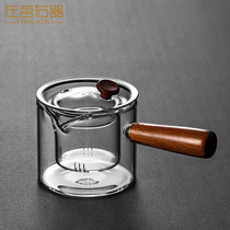Zuo Ming right device Xiaoqingyi Cup Teapot tea water separation glass tea cooker single pot small tea set