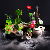 Hotel daily Sabre plate decoration flowers and vegetables decoration cold dishes decoration plate creative dining plate decoration