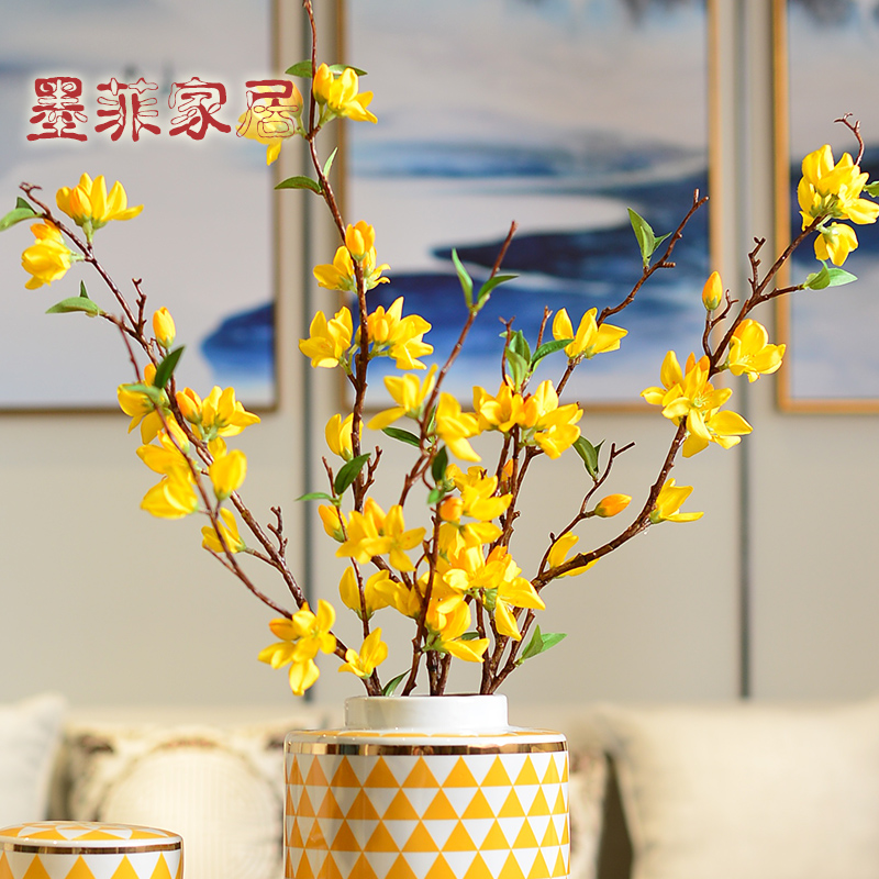 3 83 Murphy Simulated Spring Flower Art Living Room Dining Table