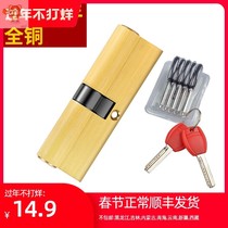 Bedroom door lock core room door lock anti-drilling installation is convenient quality lock firm Inner door 2020 accessories