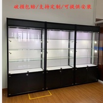 Glass display cabinet hand car model product display cabinet pharmacy glass counter gift shelf display cabinet