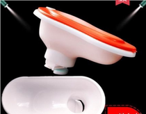 Temporary portable toilet plastic squat toilet pit for decoration