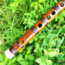 Fanle boutique big lacquer bitter bamboo flute professional performance test number flute three brother video audition selection