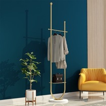 Coat rack Floor Iron Art Nordic Simple Modern Bedroom Hanger Door Porch Metal Multifunctional Clothes Rack