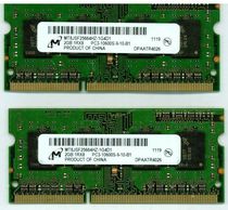 New mei guang 2G 1RX8 PC3-10600S notebook memory MT8JSF25664HZ-1G4D1