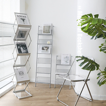Magazine rack photo props Net celebrity photo area layout ins wind live studio decoration Clothing store Photography props