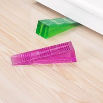 Japan KM009 transparent door stopper windproof door stopper door stopper rubber door stopper top stopper door wedge
