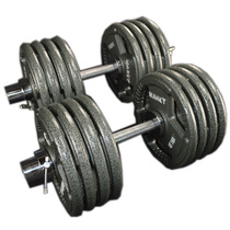 Dumbbell mens large weight barbell piece 20kg 30 50 100kg paint painted Austrian pole Bell set
