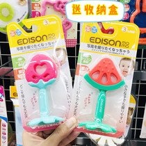Japanese EDISON Edison Fruit dental strawberry apple dental toy grinding toys